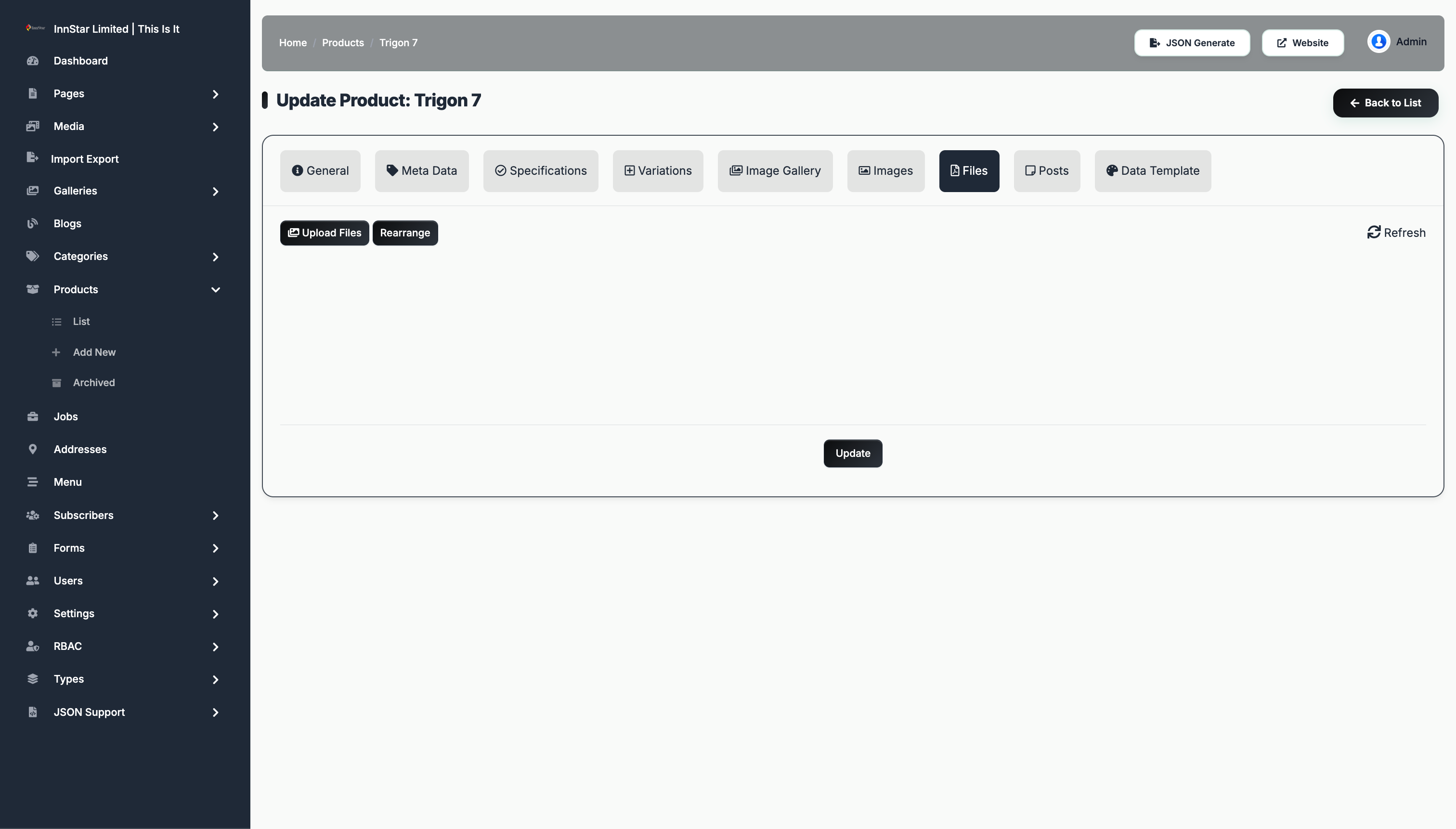 Product Files