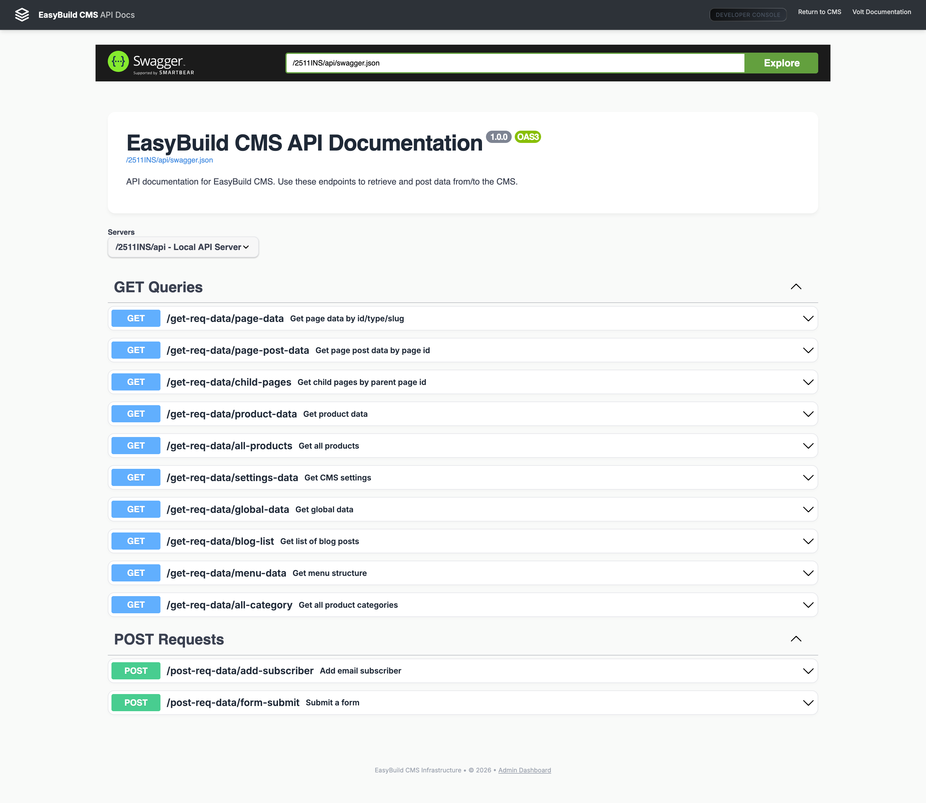 API Documentation
